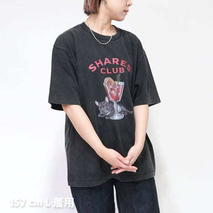 【期間限定！ 7/26 まで販売中】RUUU 描きおろし 〈 SHARES CLUB〉VINTAGE T-SHIRTS/ 半袖 T シャツ