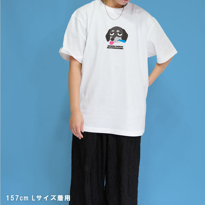 【期間限定！ 8/31 まで販売中】 SHARESDESIGN SKATEBOARDING Liberty dog city T-SHIRT / 半袖 T シャツ