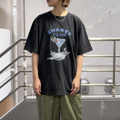 【期間限定！ 7/26 まで販売中】RUUU 描きおろし 〈 SHARES CLUB〉VINTAGE T-SHIRTS/ 半袖 T シャツ