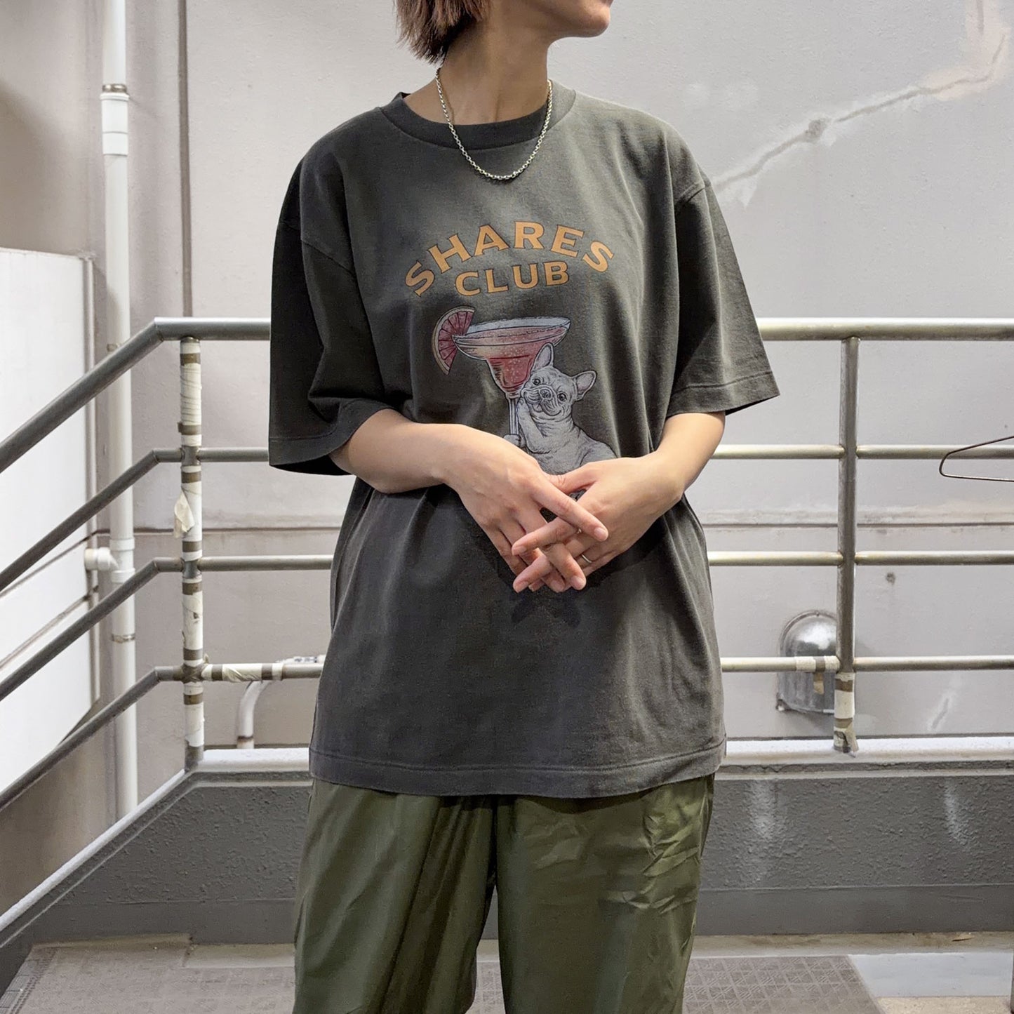 【期間限定！ 7/26 まで販売中】RUUU 描きおろし 〈 SHARES CLUB〉VINTAGE T-SHIRTS/ 半袖 T シャツ