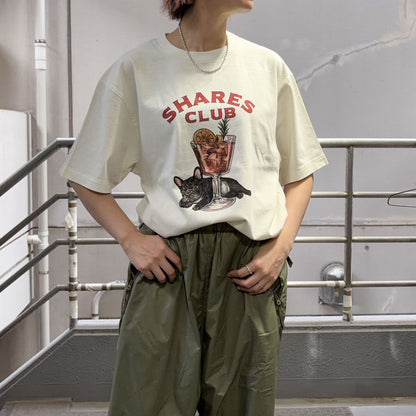 【期間限定！ 7/26 まで販売中】RUUU 描きおろし 〈 SHARES CLUB〉VINTAGE T-SHIRTS/ 半袖 T シャツ