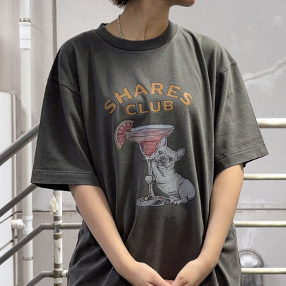 【期間限定！ 7/26 まで販売中】RUUU 描きおろし 〈 SHARES CLUB〉VINTAGE T-SHIRTS/ 半袖 T シャツ
