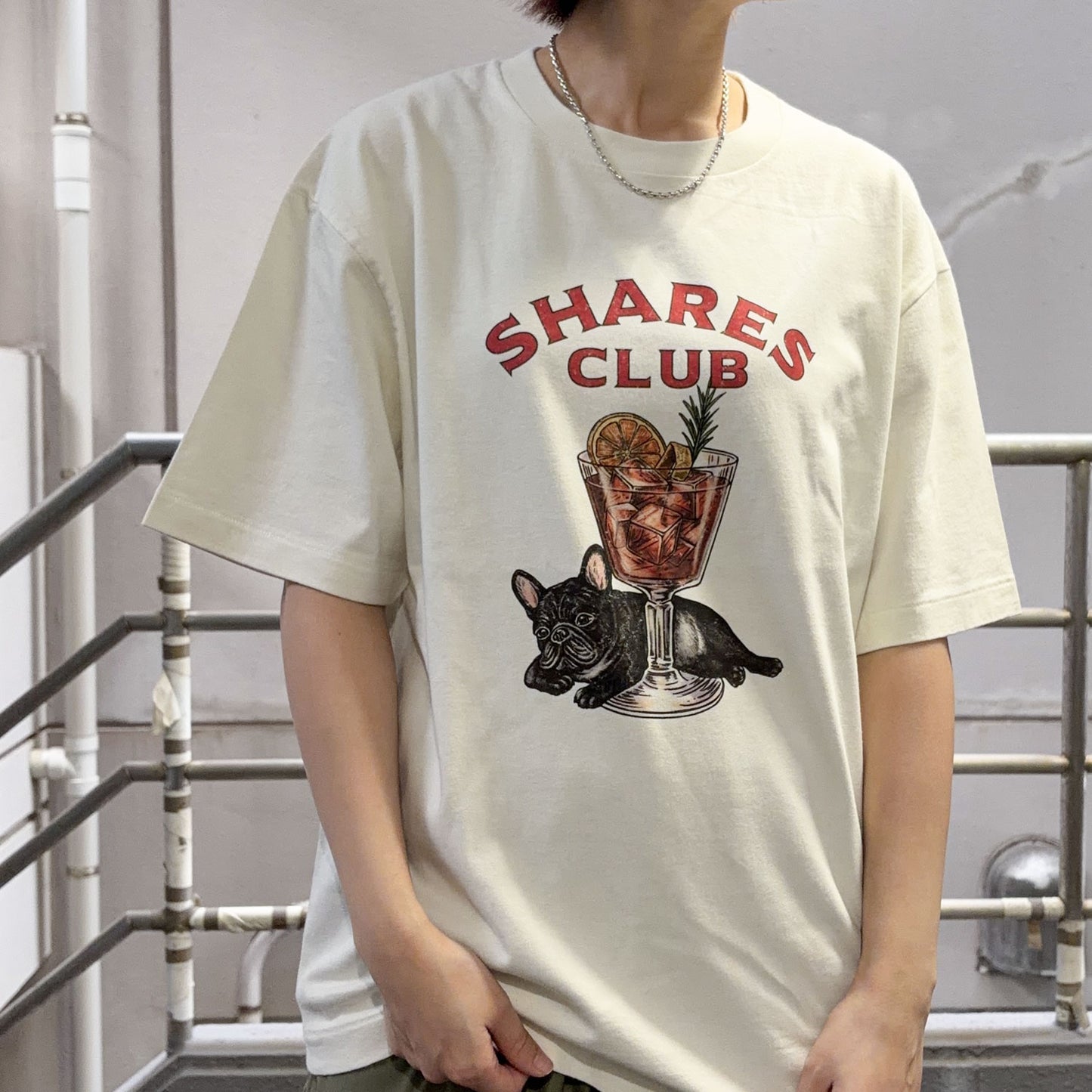 【期間限定！ 7/26 まで販売中】RUUU 描きおろし 〈 SHARES CLUB〉VINTAGE T-SHIRTS/ 半袖 T シャツ