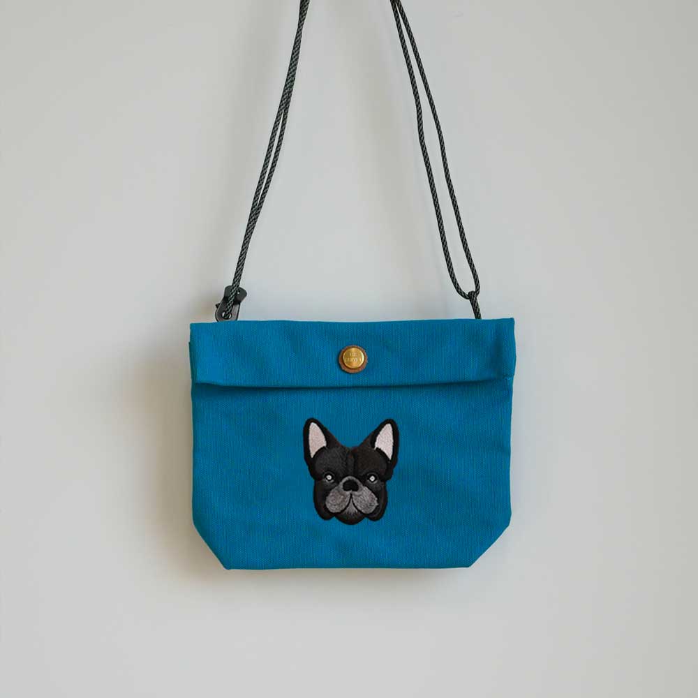 FB FACE EMB POCHETTE【Brindle】