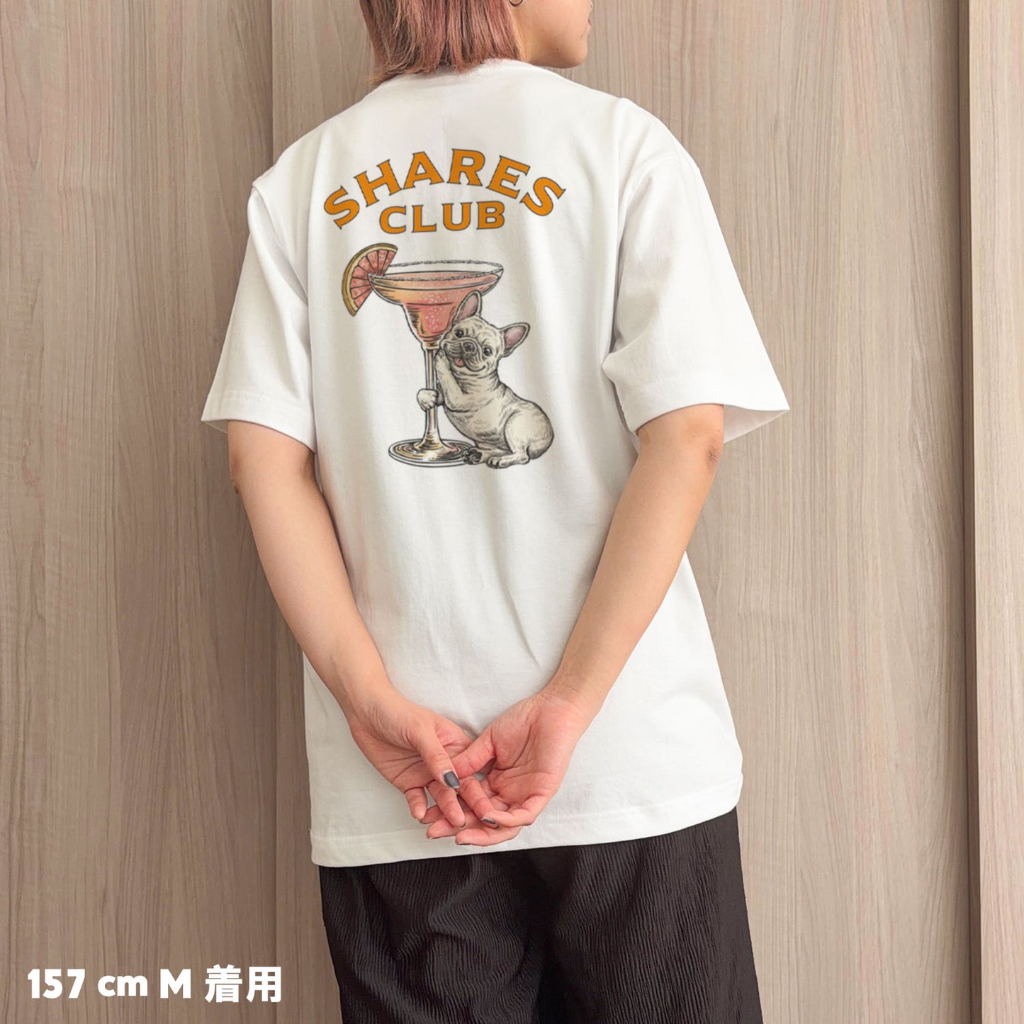 【期間限定！ 7/26 まで販売中】RUUU 描きおろし 〈 SHARES CLUB〉 T-SHIRTS/ 半袖 T シャツ (スタンダード）