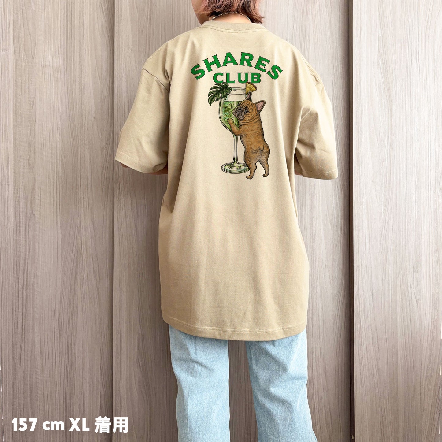 【期間限定！ 7/26 まで販売中】RUUU 描きおろし 〈 SHARES CLUB〉 T-SHIRTS/ 半袖 T シャツ (スタンダード）