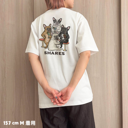 【期間限定！ 7/26 まで販売中】RUUU 描きおろし 〈 SHARES CLUB〉 T-SHIRTS/ 半袖 T シャツ (スタンダード）