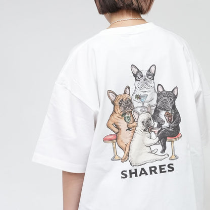 【期間限定！ 7/26 まで販売中】RUUU 描きおろし 〈 SHARES CLUB〉 T-SHIRTS/ 半袖 T シャツ (スタンダード）