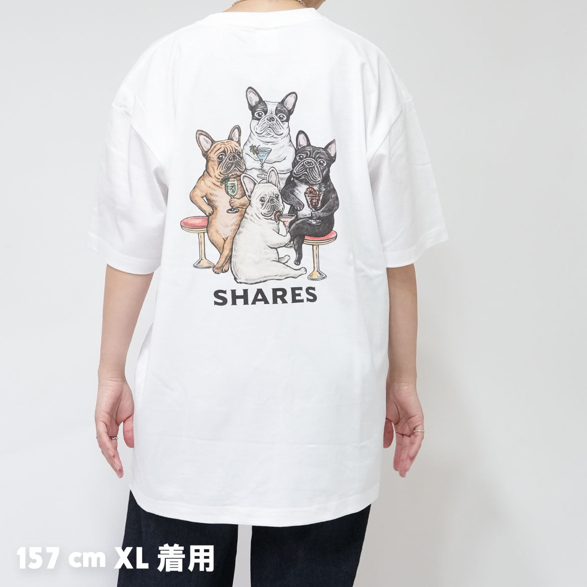 【期間限定！ 7/26 まで販売中】RUUU 描きおろし 〈 SHARES CLUB〉 T-SHIRTS/ 半袖 T シャツ (スタンダード）