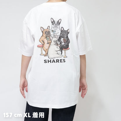 【期間限定！ 7/26 まで販売中】RUUU 描きおろし 〈 SHARES CLUB〉 T-SHIRTS/ 半袖 T シャツ (スタンダード）