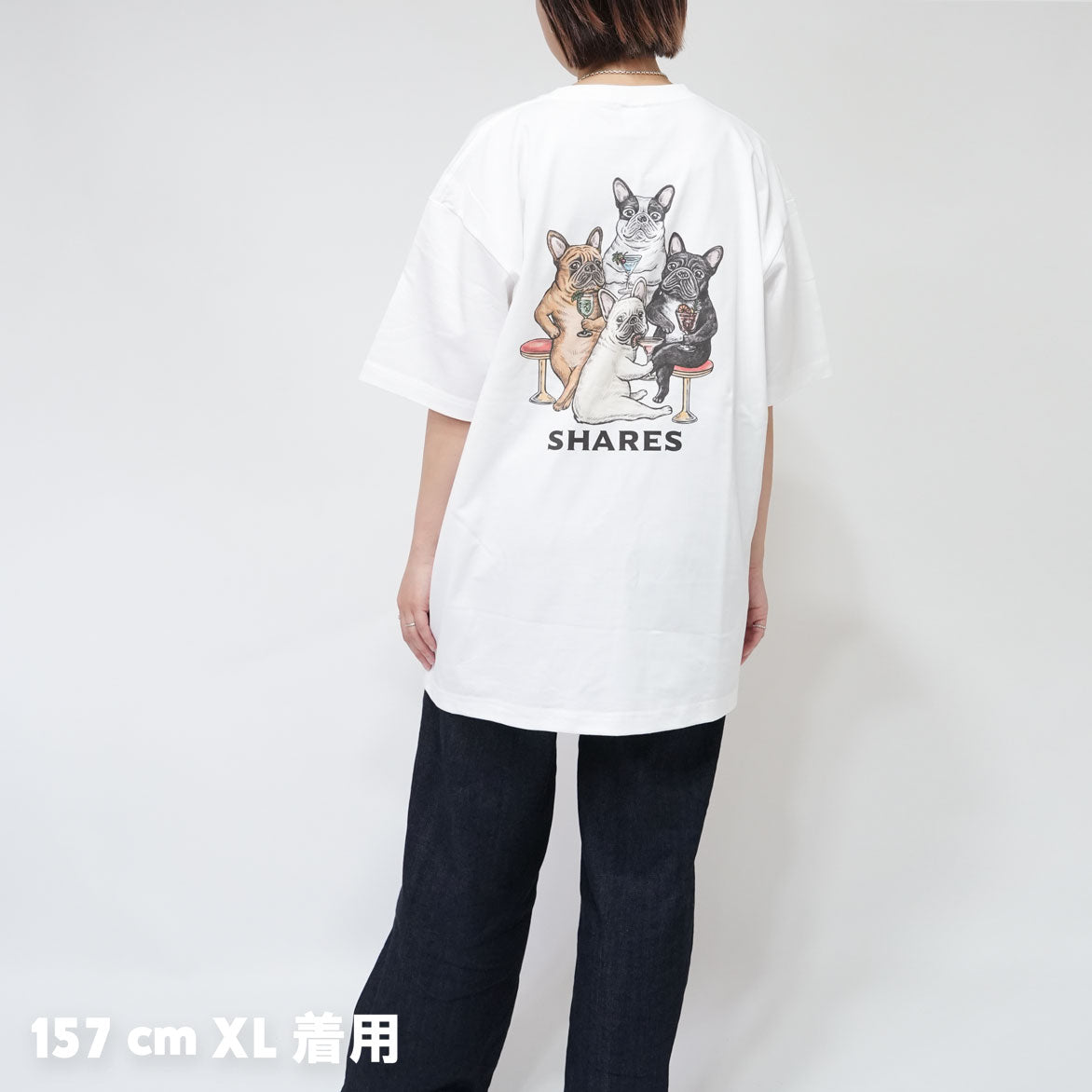 【期間限定！ 7/26 まで販売中】RUUU 描きおろし 〈 SHARES CLUB〉 T-SHIRTS/ 半袖 T シャツ (スタンダード）