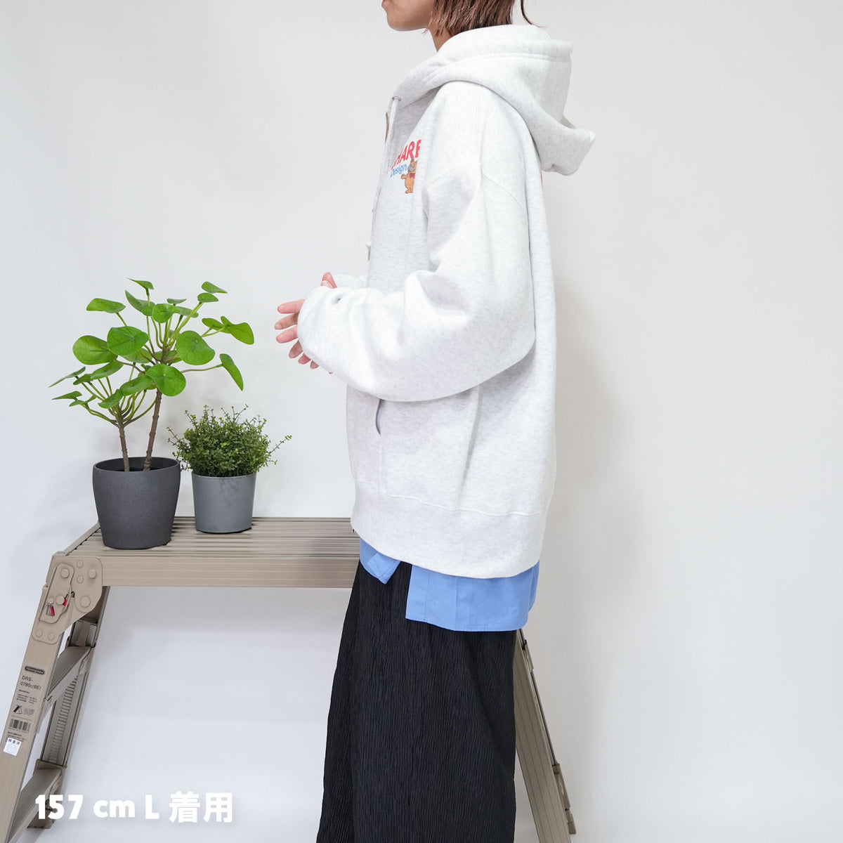 【期間限定！ 10/18 まで販売中】 〈 OYATSU TIME〉ZIP PARKA/ ジップパーカー