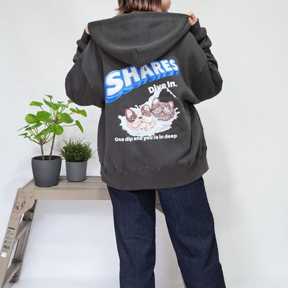 【期間限定！ 10/18 まで販売中】 〈 OYATSU TIME〉ZIP PARKA/ ジップパーカー