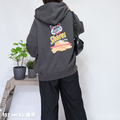 【期間限定！ 10/18 まで販売中】 〈 OYATSU TIME〉ZIP PARKA/ ジップパーカー