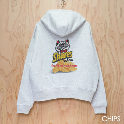 【期間限定！ 10/18 まで販売中】 〈 OYATSU TIME〉ZIP PARKA/ ジップパーカー