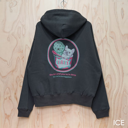 【期間限定！ 10/18 まで販売中】 〈 OYATSU TIME〉ZIP PARKA/ ジップパーカー