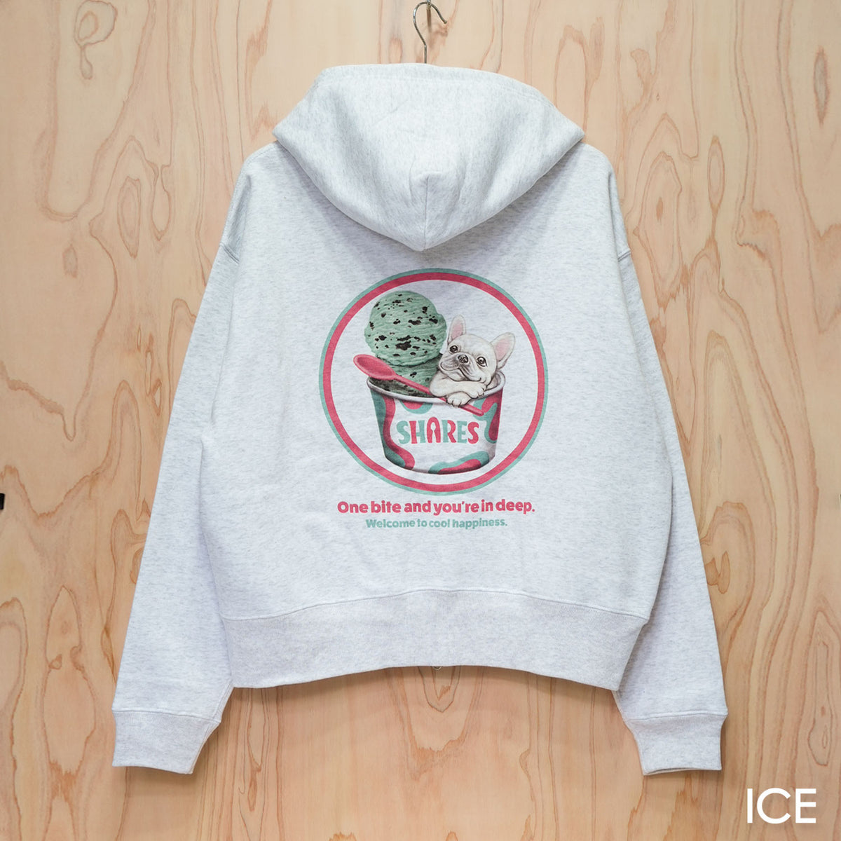 【期間限定！ 10/18 まで販売中】 〈 OYATSU TIME〉ZIP PARKA/ ジップパーカー