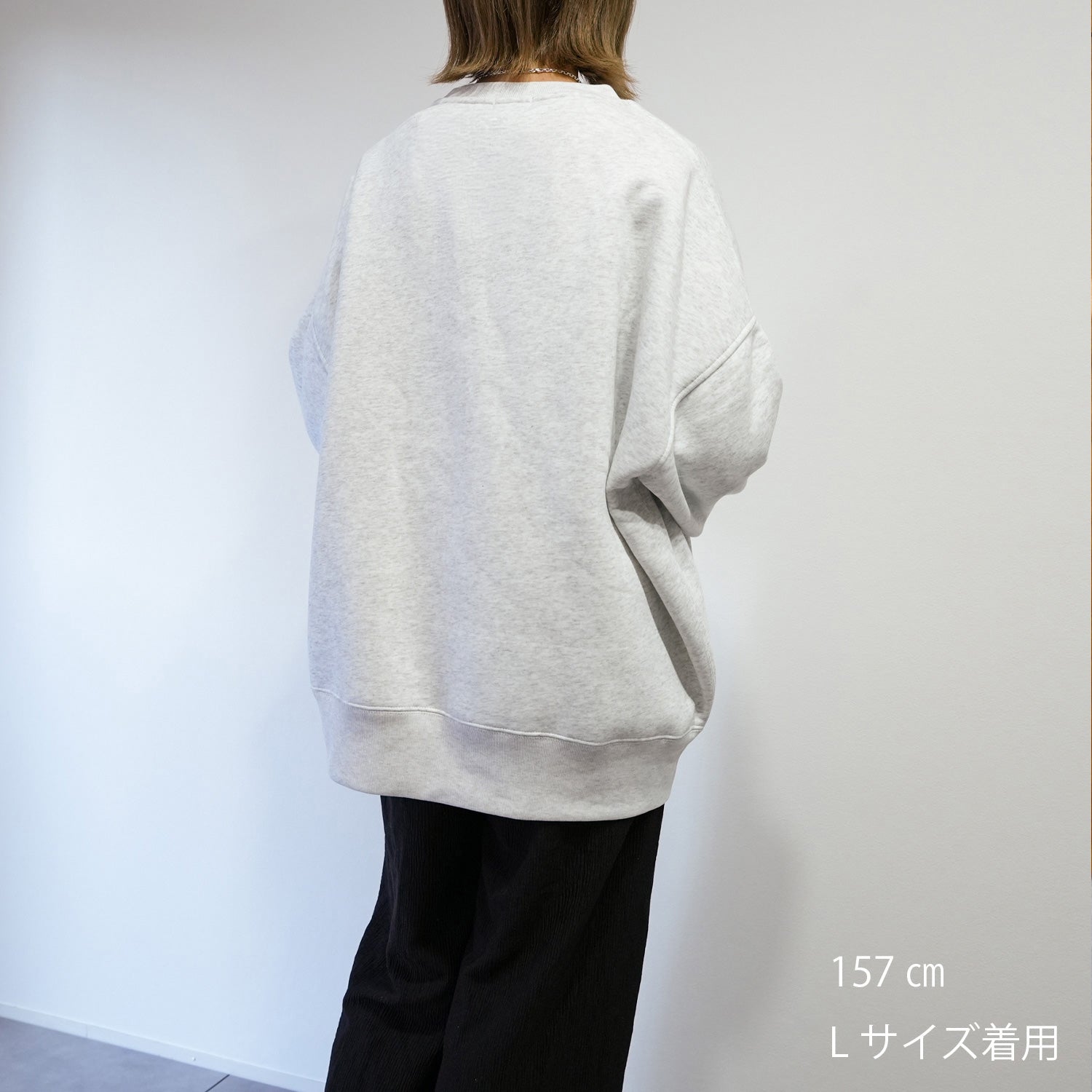 AKUBI DOG BIG CREW SWEAT / ビッグスウェット – SHARES DESIGN
