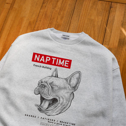 AKUBI DOG  BIG CREW SWEAT / ビッグスウェット