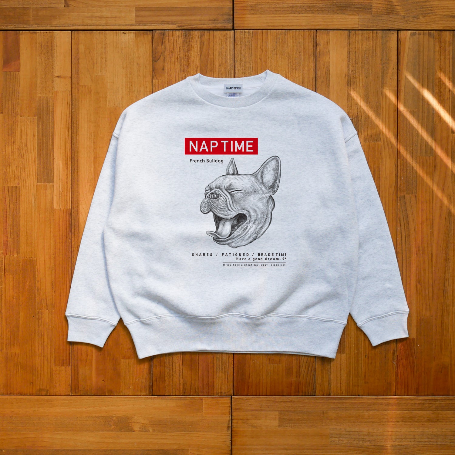 AKUBI DOG BIG CREW SWEAT / ビッグスウェット – SHARES DESIGN