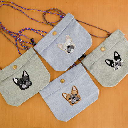 FB FACE EMB POCHETTE 【NEW シャンブレー素材】