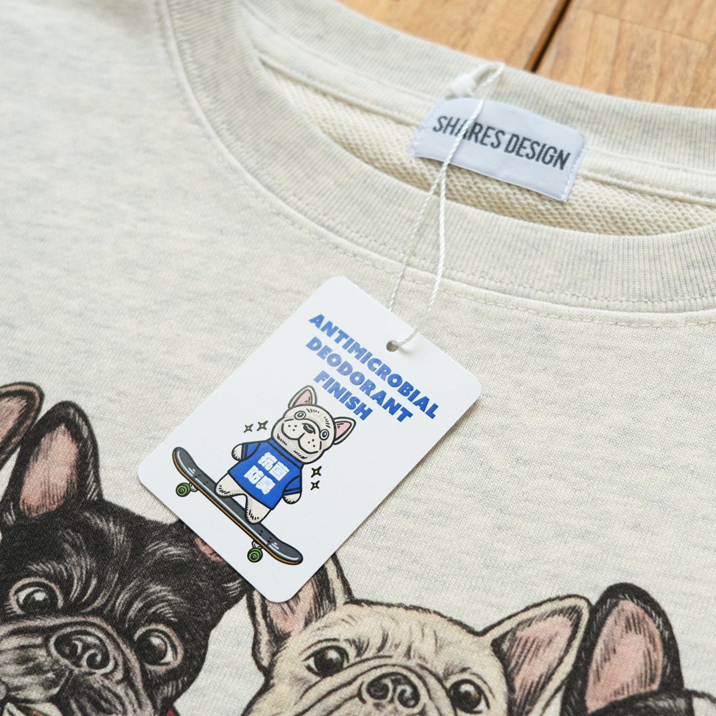 【期間限定！12月中旬お届け】4BUHI CAFE /裾ドローコード付きスウェット