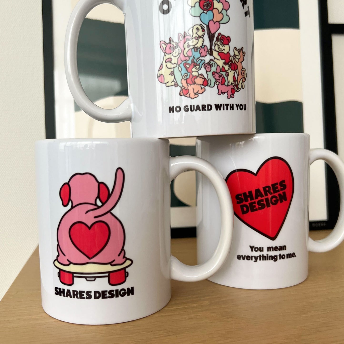 【期間限定！4/19まで販売中】 〈OPEN HEART♡〉  MUG CUP/ マグカップ