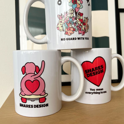 【期間限定！4/19まで販売中】 〈OPEN HEART♡〉  MUG CUP/ マグカップ