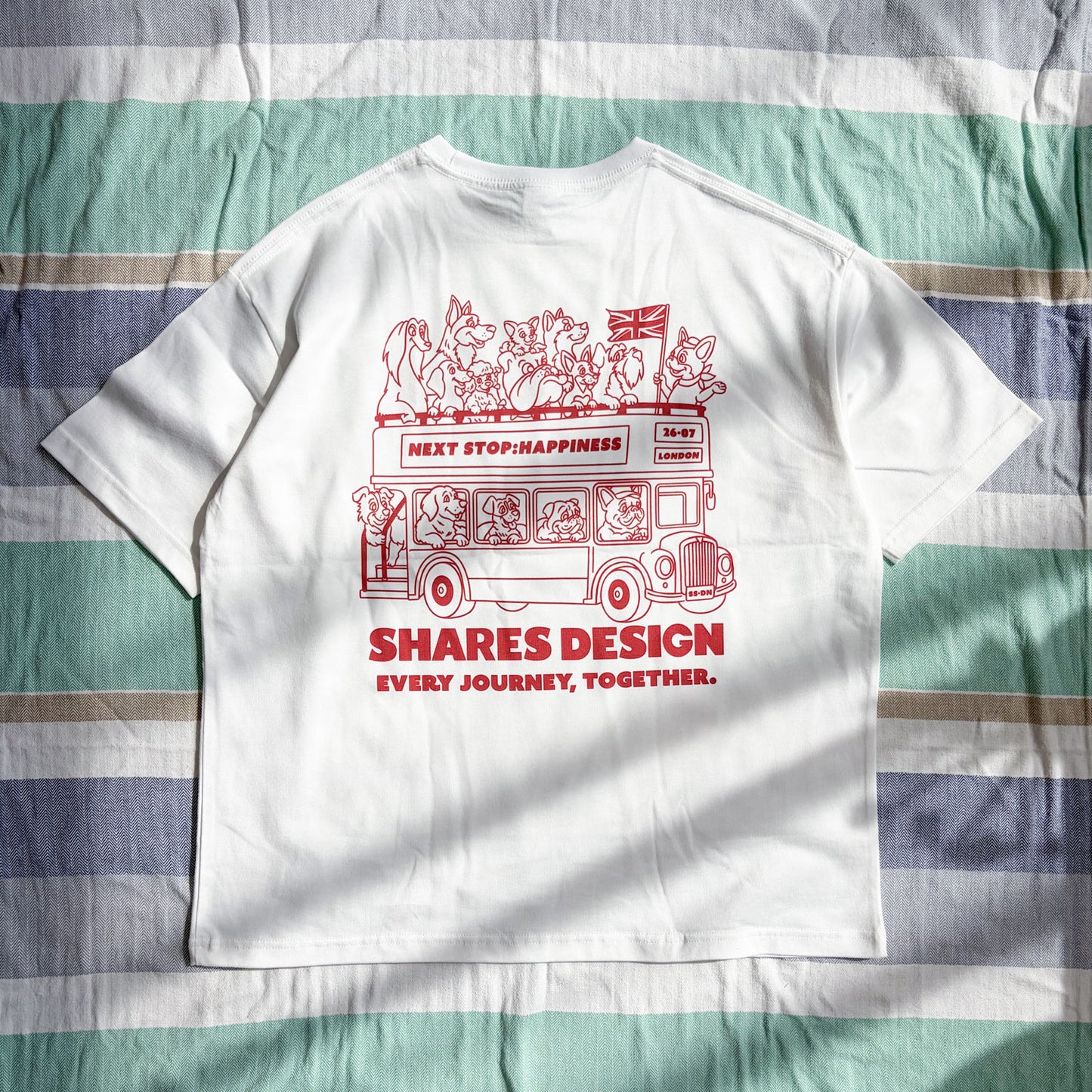【期間限定！8/17まで販売中】〈DOGTOON〉BIG T-SHIRTS/ビッグ半袖Tシャツ