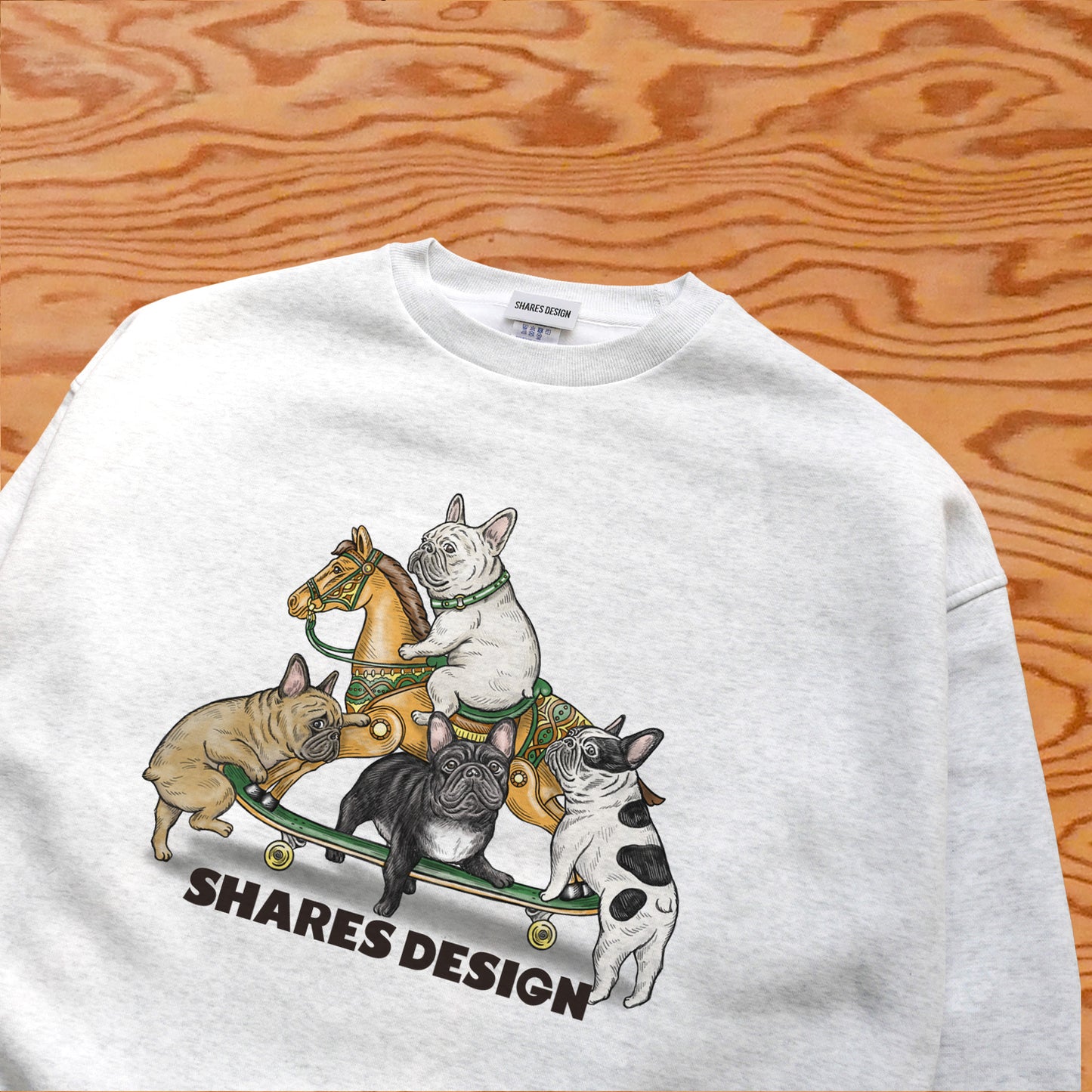 【期間限定！1/18まで予約】  2026NEW YEAR ITEM  BIG CREW SWEAT/ クルースウェット