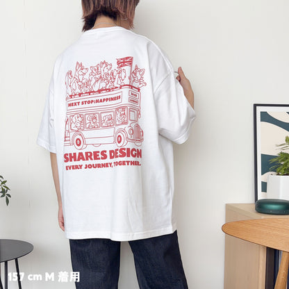 【期間限定！8/17まで販売中】〈DOGTOON〉BIG T-SHIRTS/ビッグ半袖Tシャツ