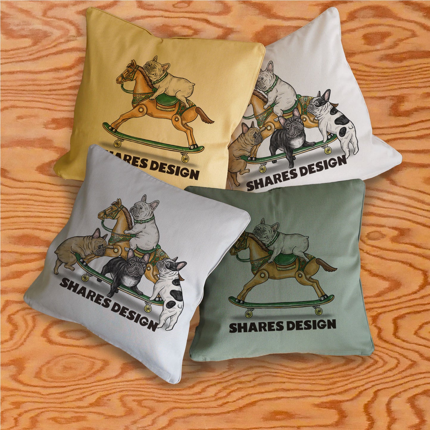 【期間限定！ 1/18 まで予約】 2026 NEW YEAR CUSHION COVER/ クッションカバー（送料無料）