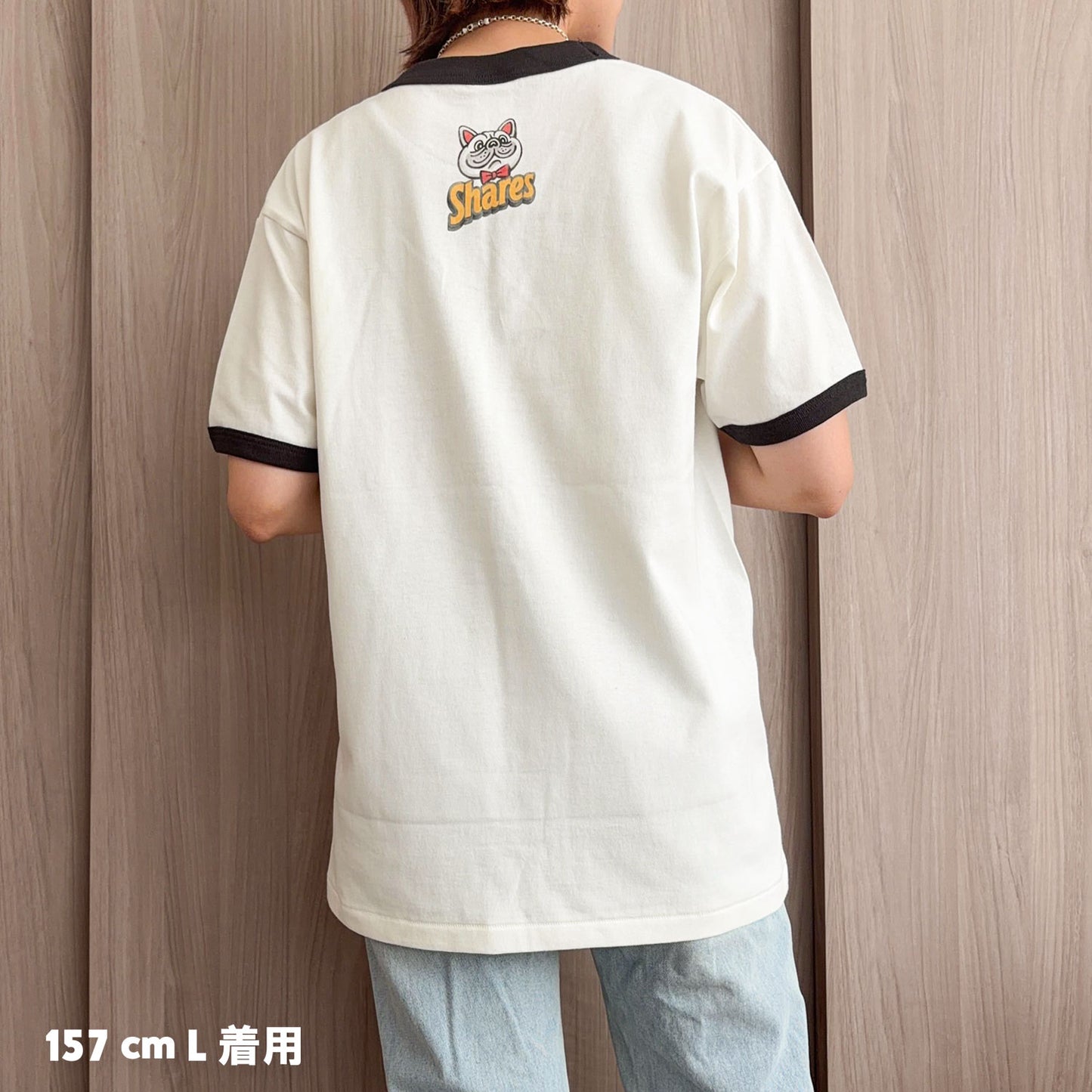【期間限定！ 6/14 まで販売中】 〈 OYATSU TIME〉RINGER T-SHIRTS/リンガー 半袖 T シャツ