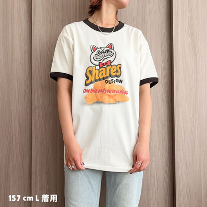 【期間限定！ 6/14 まで販売中】 〈 OYATSU TIME〉RINGER T-SHIRTS/リンガー 半袖 T シャツ