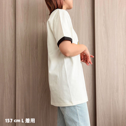【期間限定！ 6/14 まで販売中】 〈 OYATSU TIME〉RINGER T-SHIRTS/リンガー 半袖 T シャツ