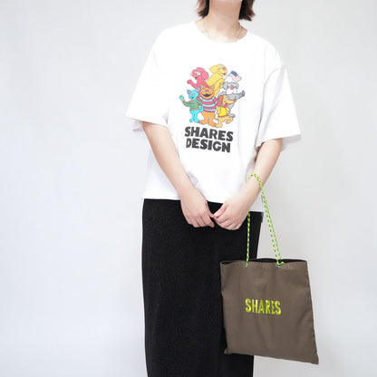 【期間限定！8/31まで販売中】〈 SHARES STREET〉COLOR type  レディース ビッグTシャツ
