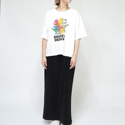 【期間限定！8/31まで販売中】〈 SHARES STREET〉COLOR type  レディース ビッグTシャツ