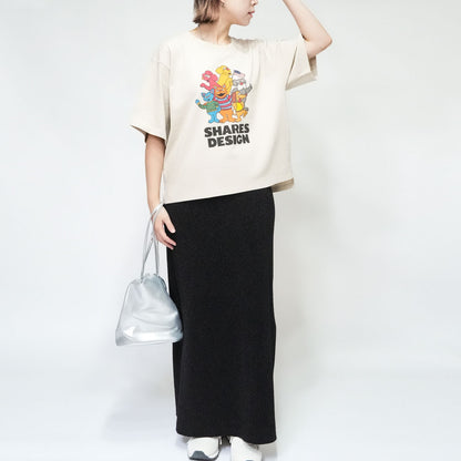 【期間限定！8/31まで販売中】〈 SHARES STREET〉COLOR type  レディース ビッグTシャツ
