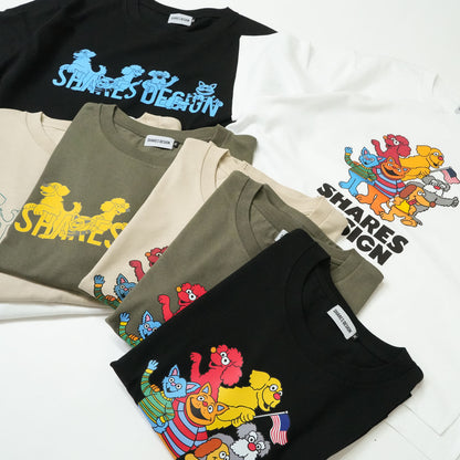 【期間限定！8/31まで販売中】〈 SHARES STREET〉COLOR type  レディース ビッグTシャツ