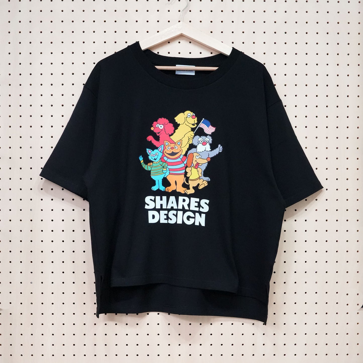 【期間限定！8/31まで販売中】〈 SHARES STREET〉COLOR type  レディース ビッグTシャツ