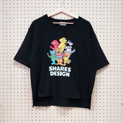 【期間限定！8/31まで販売中】〈 SHARES STREET〉COLOR type  レディース ビッグTシャツ