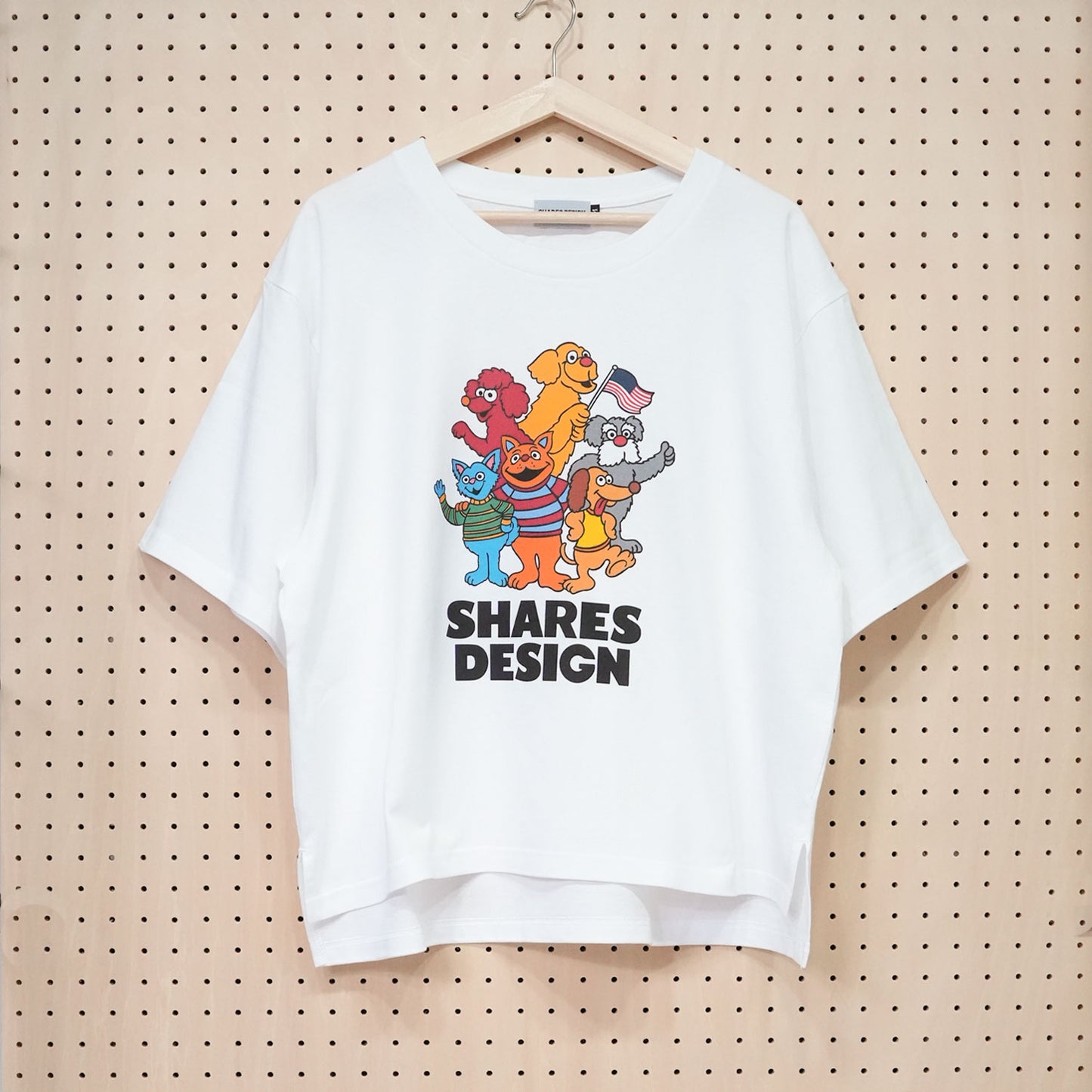 【期間限定！8/31まで販売中】〈 SHARES STREET〉COLOR type  レディース ビッグTシャツ
