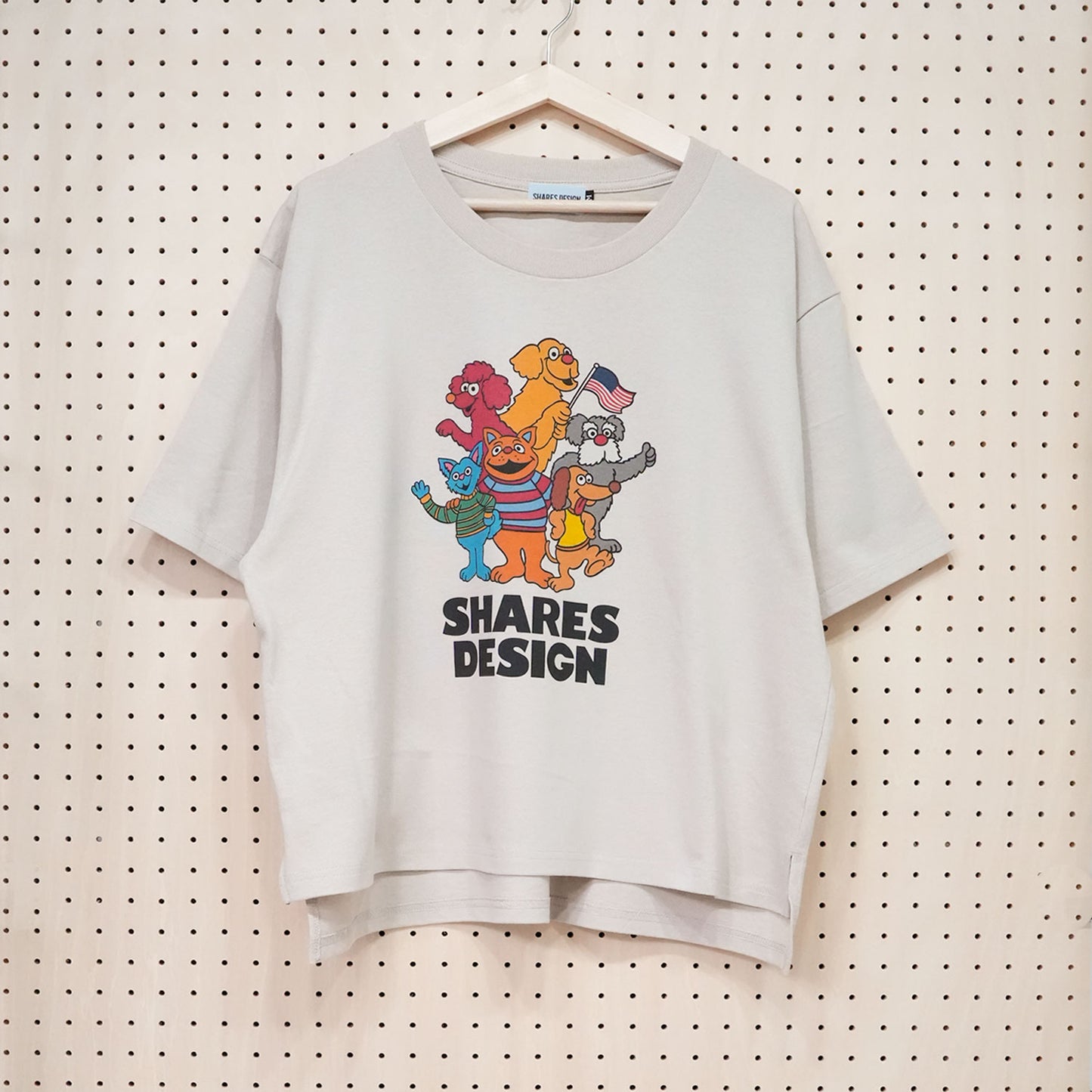 【期間限定！8/31まで販売中】〈 SHARES STREET〉COLOR type  レディース ビッグTシャツ