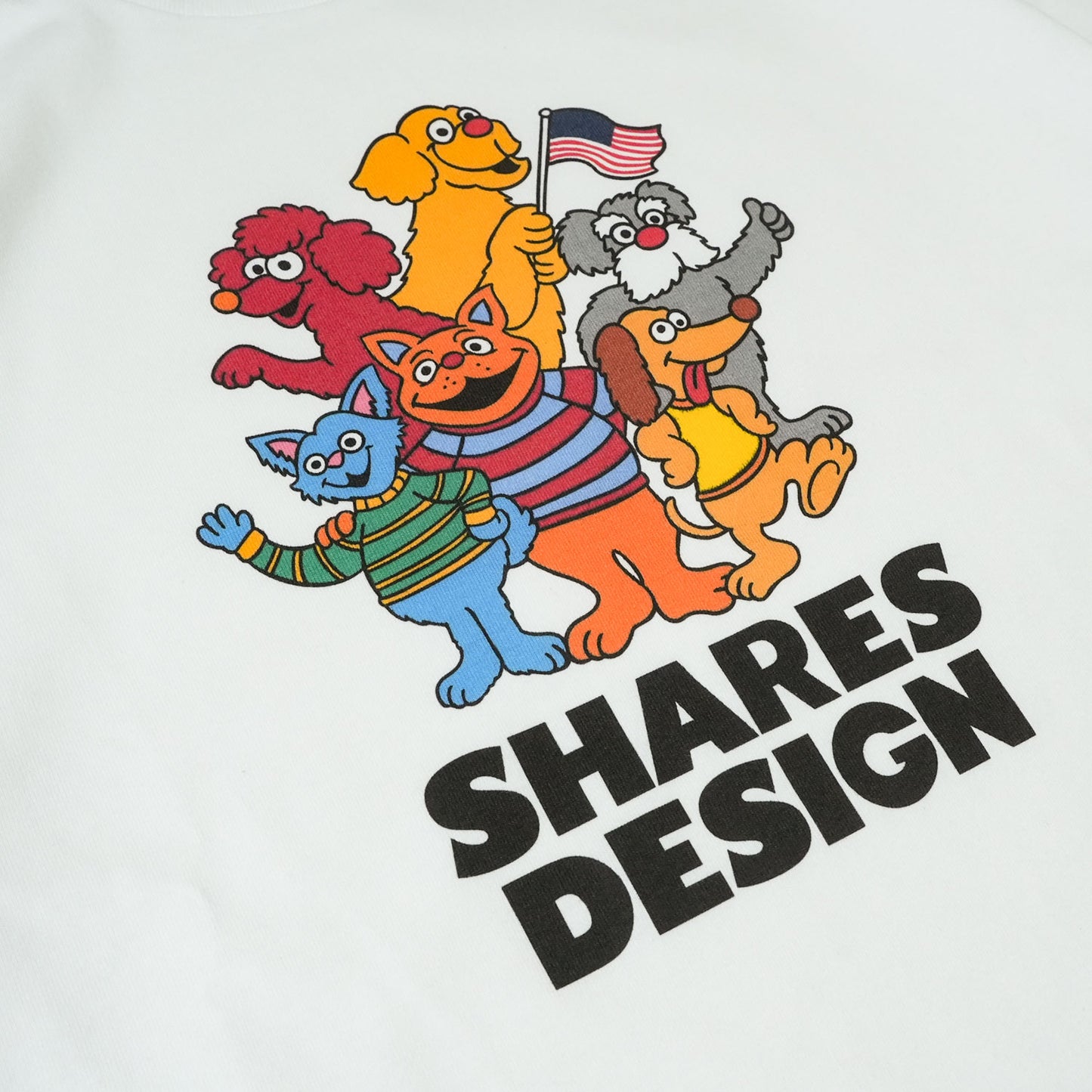 【期間限定！8/31まで販売中】〈 SHARES STREET〉COLOR type  レディース ビッグTシャツ