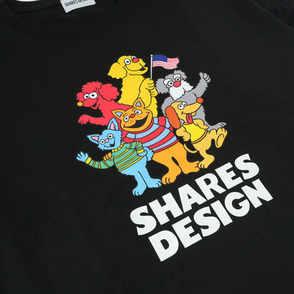 【期間限定！8/31まで販売中】〈 SHARES STREET〉COLOR type  レディース ビッグTシャツ