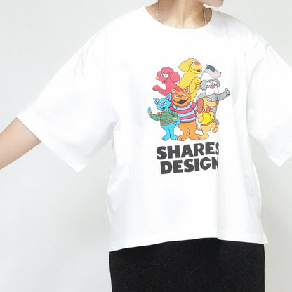 【期間限定！8/31まで販売中】〈 SHARES STREET〉COLOR type  レディース ビッグTシャツ