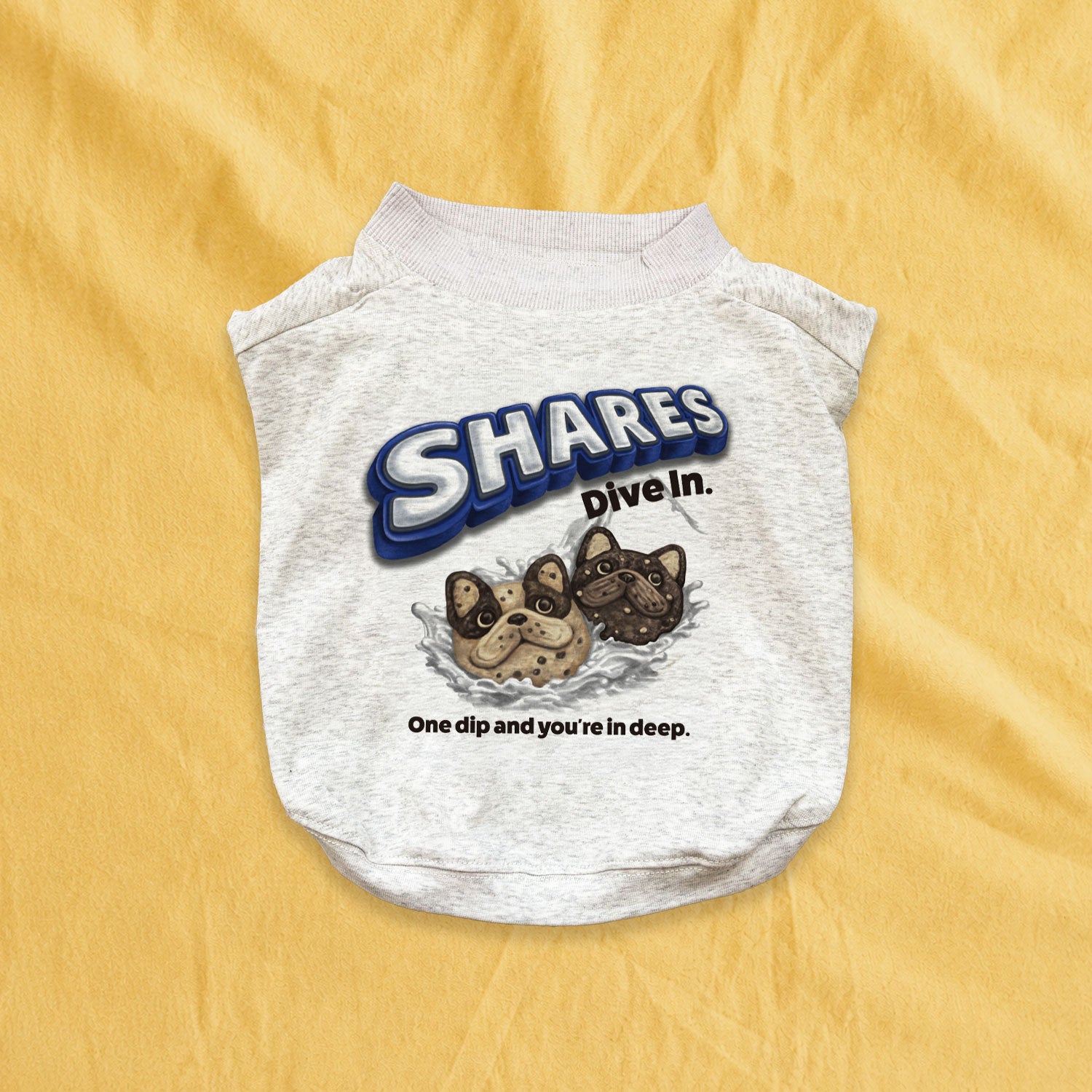 期間限定！ 6/14 まで販売中】 〈 OYATSU TIME〉DOG T-SHIRTS/ 犬用 T
