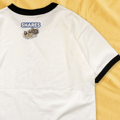 【期間限定！ 6/14 まで販売中】 〈 OYATSU TIME〉RINGER T-SHIRTS/リンガー 半袖 T シャツ