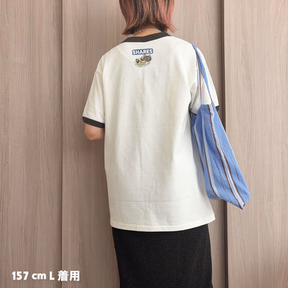 【期間限定！ 6/14 まで販売中】 〈 OYATSU TIME〉RINGER T-SHIRTS/リンガー 半袖 T シャツ