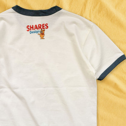【期間限定！ 6/14 まで販売中】 〈 OYATSU TIME〉RINGER T-SHIRTS/リンガー 半袖 T シャツ